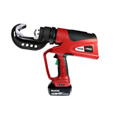 BURNDY® PATRIOT® PAT444SLI C-Head Dieless Cordless Crimper, 4 AWG to 1000 kcmil Aluminum/Copper, 4 AWG to 556.6 kcmil ACSR Crimping, 11 ton Crimping, 18 VDC, Lithium-Ion Battery, 3.2 in OAL