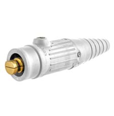 Bryant Electric Wiring Device-Kellems HBL18400MW 18 Series Inline High Ampacity Single Pole Plug, 600 VAC/250 VDC, 400 A, 3/0 to 4/0 AWG Wire, Male Connection, NEMA 3R/4X/12 NEMA Rating