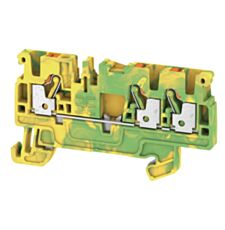 Klippon® 1521670000 A Series PE Terminal Block, 800 V, 2.5 sq-mm Wire, Snap-On Mount